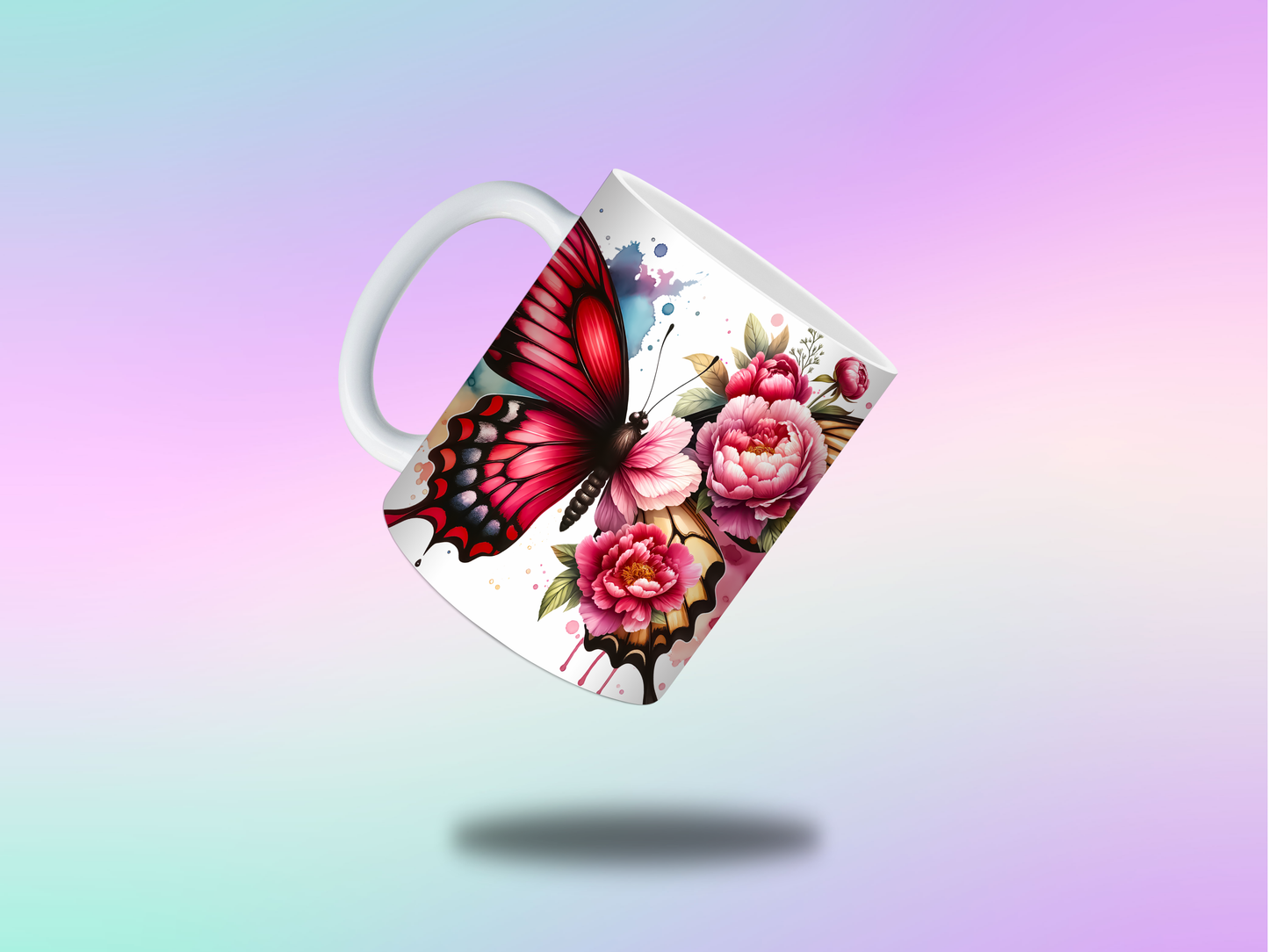 TAZAS DE MARIPOSAS