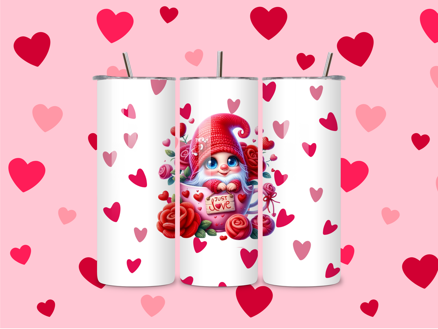 Tumbler de san valentin