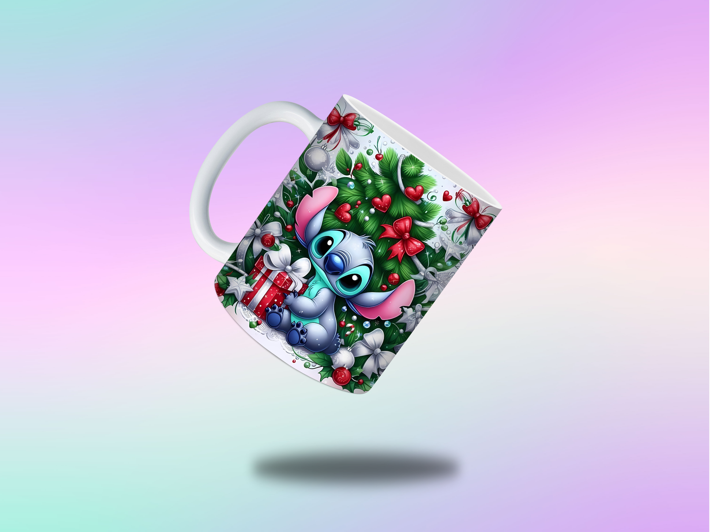 TAZA DE STITCH NAVUDEÑAS