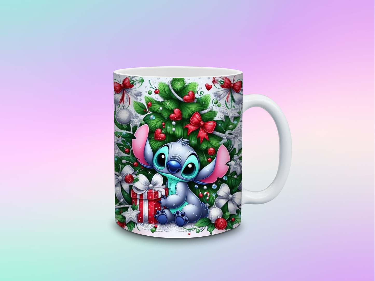 TAZA DE STITCH NAVUDEÑAS