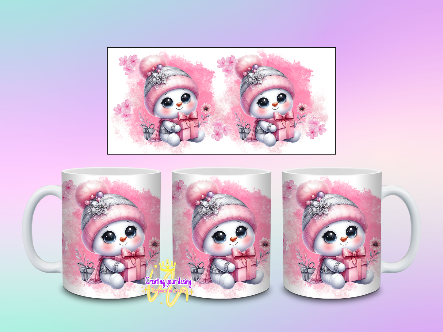 TAZAS ROSA