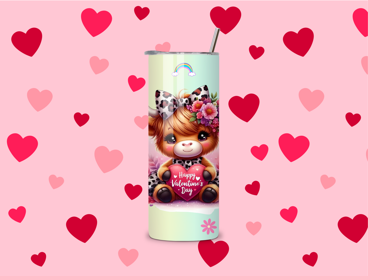 Tumbler de San Valentín