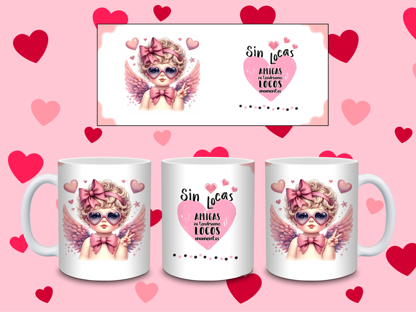Tazas de amistad