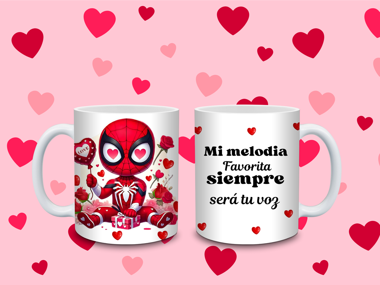 TAZAS DE SPIDER MAN