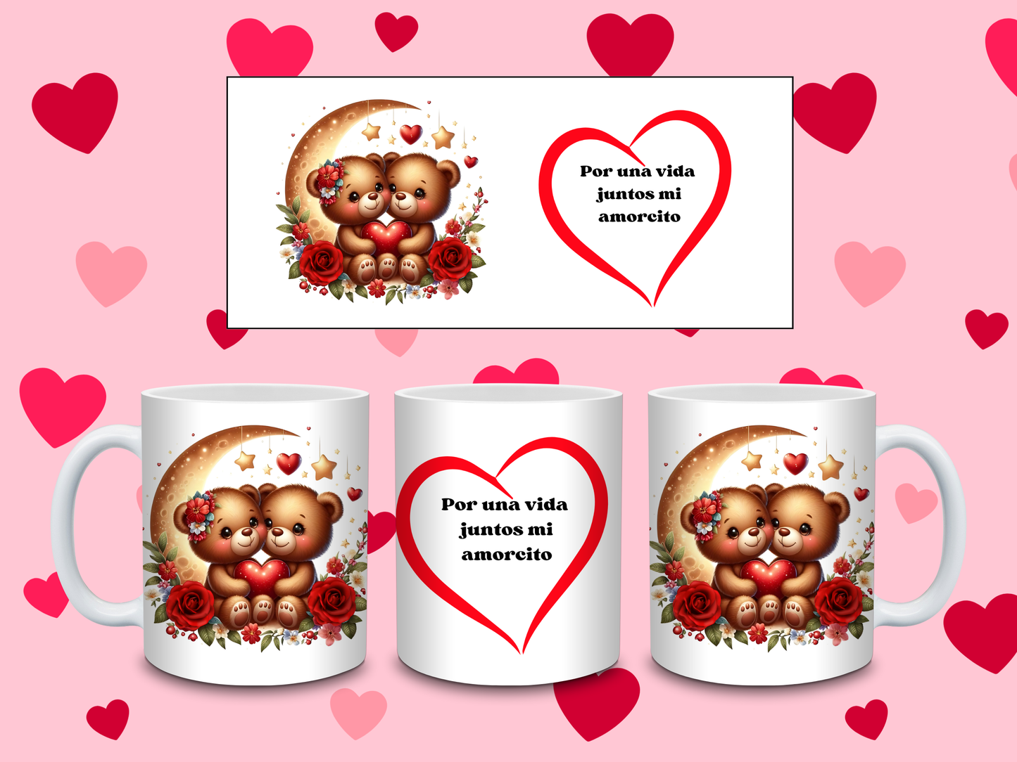 TAZAS DE OSITOS