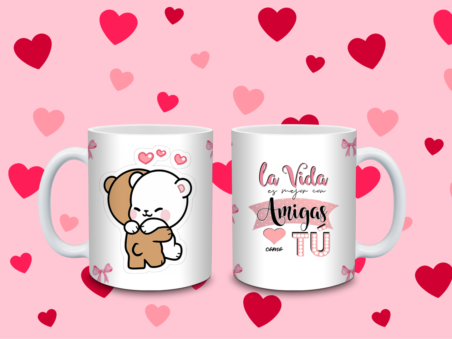 Tazas de amistad