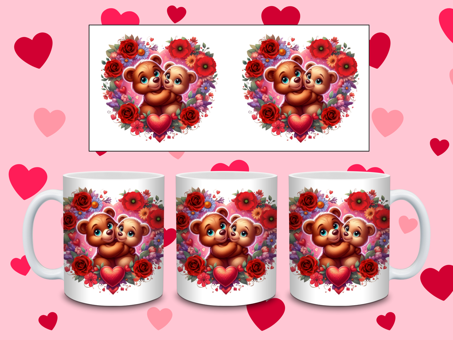 TAZAS DE OSITOS