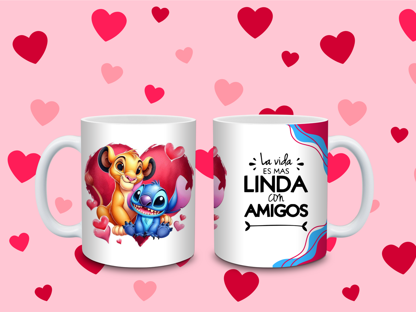 Tazas de amistad