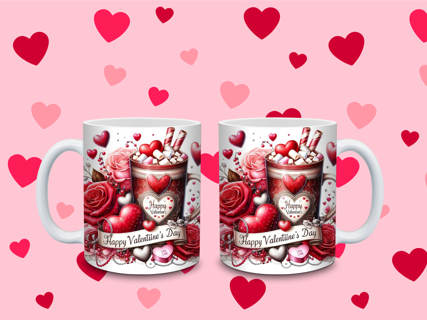 TAZAS DE SAN VALENTIN