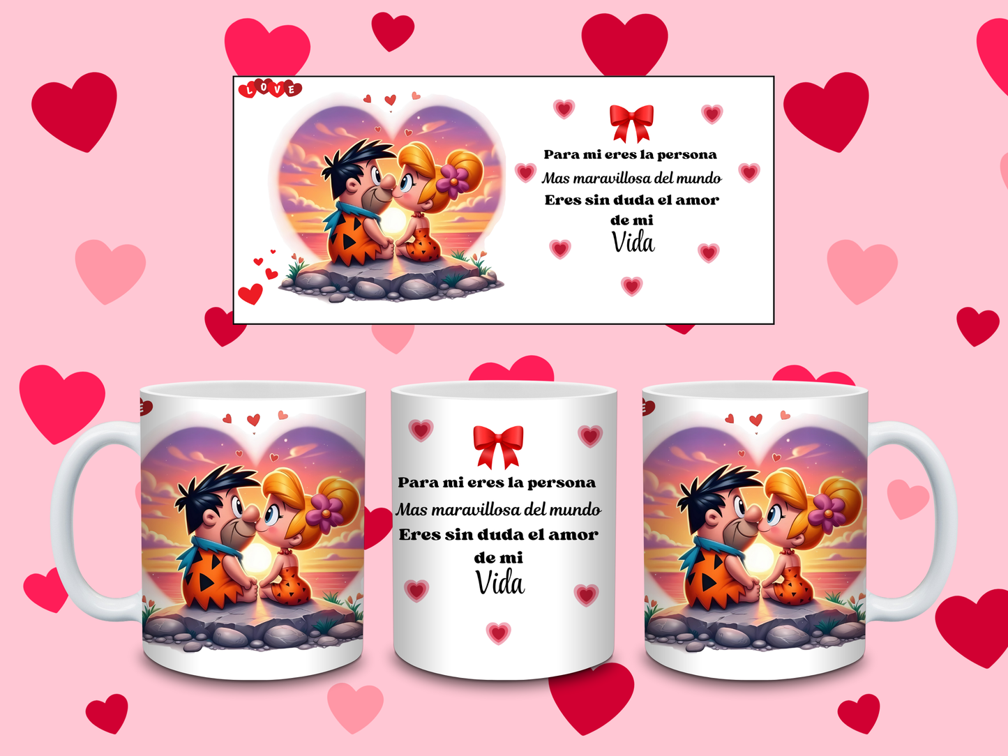 TAZAS DE SAN VALENTIN