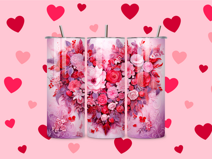 Tumbler de san valentin