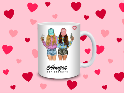 Tazas de amistad