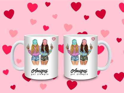 Tazas de amistad