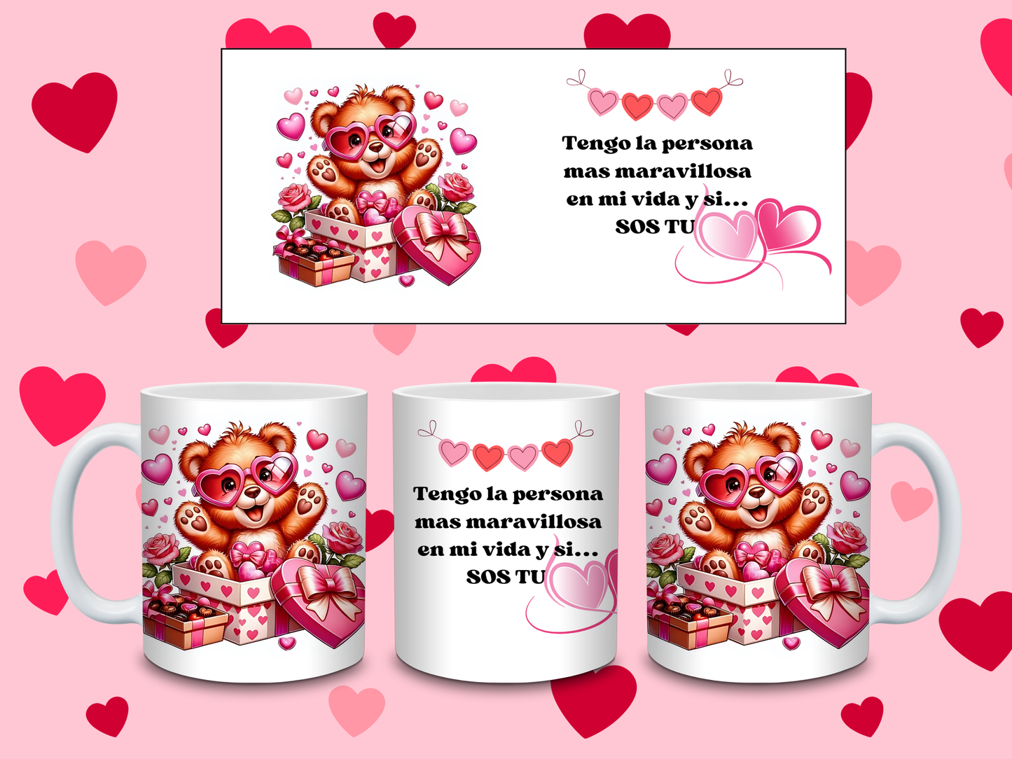 TAZAS DE OSO SORPRESA